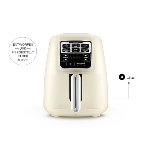 Karaca Air Cook XL 2 in 1 Airfryer Sternenlicht, 4L, 1550W