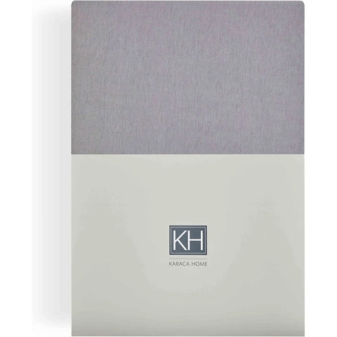 Karaca Home Jersey Gray Laken 90 x 200 cm + 30 cm