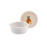 Karaca Polka Dot Pineapple Covered Breakfast Bowl