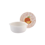 Karaca Polka Dot Orange Covered Breakfast Bowl