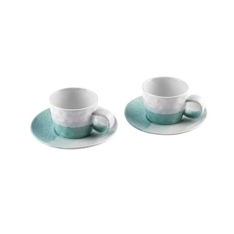 Karaca Tabi 2er Set Kaffeetassen 90 ml