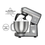 Karaca Mastermaid Chef Pro Doppelgriff Standmixer 1750W Glänzendes Grau