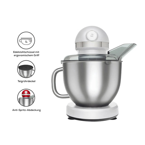 Karaca Mastermaid Chef Pro Doppelgrİff Standmixer 1750W Perlweıss