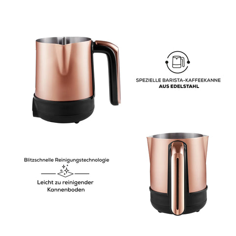 Karaca Hatır Barista Pro Sprechende Türkische Kaffeemaschine Bronze