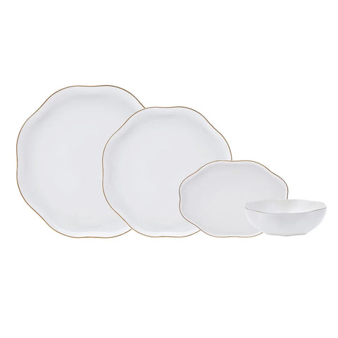 Karaca Streamline Mia 20 Pieces 6 Person Dinnerware