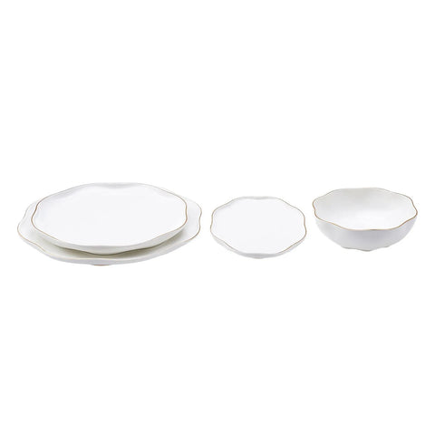 Karaca Streamline Mia 20 Pieces 6 Person Dinnerware