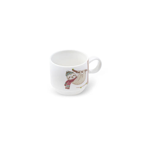 Karaca Branch 4-Piece Mug With Stand