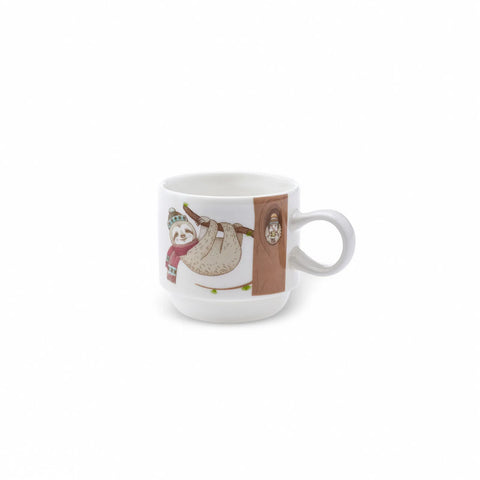 Karaca Branch 4-Piece Mug With Stand