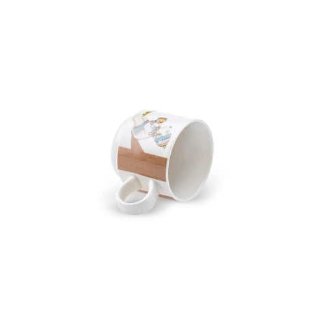 Karaca Branch 4-Piece Mug With Stand