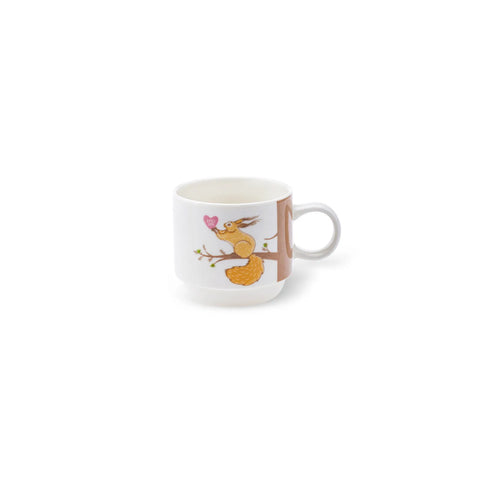 Karaca Branch 4-Piece Mug With Stand