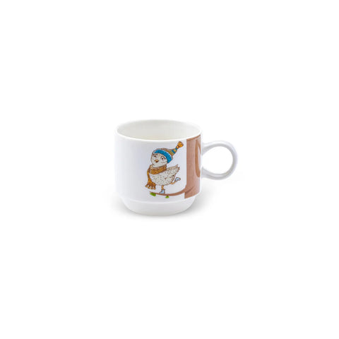 Karaca Branch 4-Piece Mug With Stand