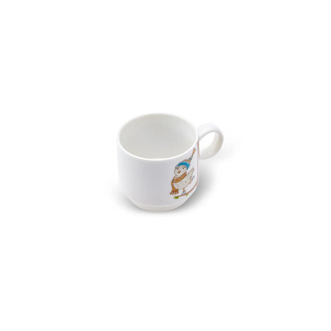 Karaca Branch 4-Piece Mug With Stand