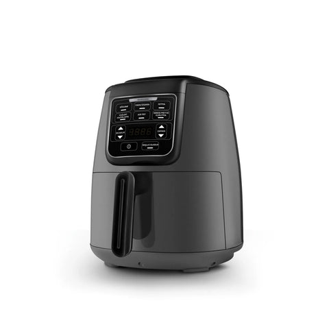 Karaca Air Cook mit Bratfunktion XL Air Fryer Space Gray Black