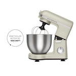 Karaca Mastermaid Chef Stand Mixer Soft Cream 1500W 5 LT