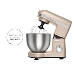 Karaca Mastermaid Chef Stand Mixer Iconic Beige 1500W 5 Lt