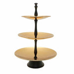 Karaca Home Moroccan 3-Tier Serving Stand Gold 30 X42 cm