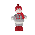 Karaca Home Standing Snowman Plush Object 34 cm