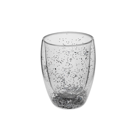 Karaca Pia Silber Glitter Wasserglas 350 ml