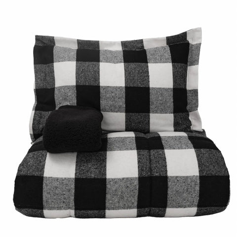 Karaca Home Mountain Schwarz-Weiß Double Cozy Comfort