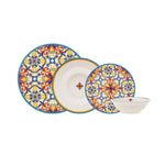 Karaca Gorge 24 Piece Porcelain Dinner Set for 6 Person