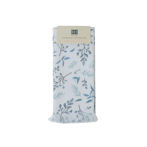 Karaca Home Garden Blau 100% Baumwolle Küchentuch 2-teilig 60x40 cm