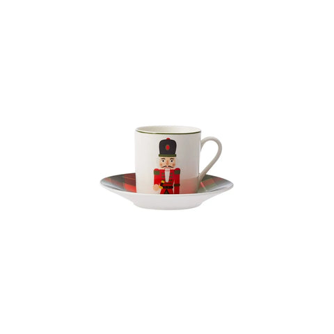 Karaca Nussknacker 80 ml Espressotassen-Set für 6 Personen 