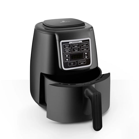 Karaca Air Cook mit Bratfunktion XL Air Fryer Black Shine