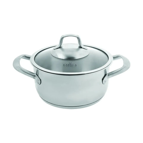 Karaca Bianca 304 Stainless Steel Pot 24 cm