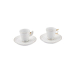 Karaca Egypt Kaffeetassen Set für 2 Personen