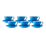 Karaca Sky Tea Cup Set for 6 Person 