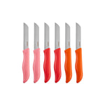 Karaca Apricot Sunset 6 Piece Fruit Knife