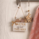 Karaca Easter This Way Wooden 15cmx15cm 