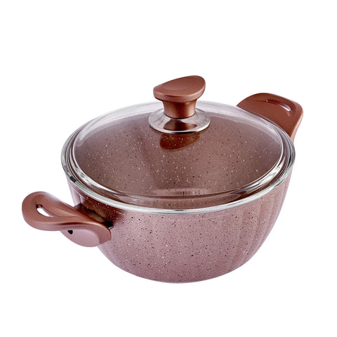 Cookplus Biogranit Dream 7-teiliges Kochgeschirr-Set Rose