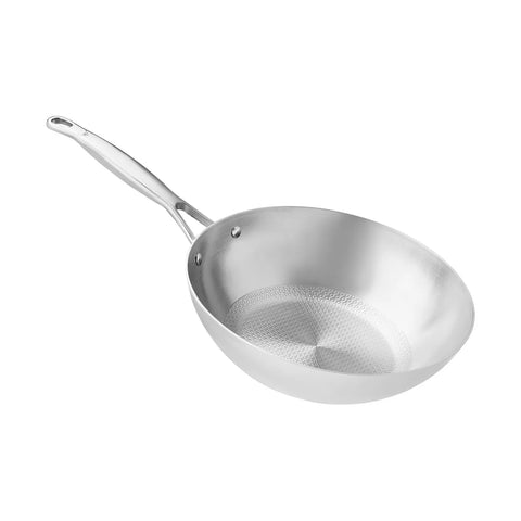 Karaca 3Ply Power Stahl Waben Wok Pfanne 2.8 Lt