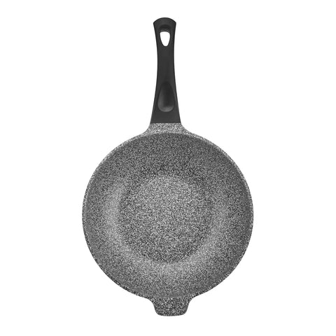 Karaca Serra Induktions Grau Biogranit Wok Pfanne 28cm 