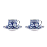 Karaca Gülhane Kaffeetasse Set für 2 Personen 80 ml