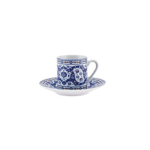 Karaca Gülhane Kaffeetasse Set für 2 Personen 80 ml