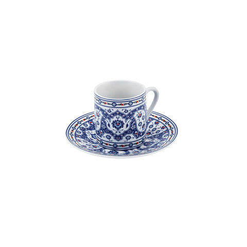 Karaca Gülhane Kaffeetasse Set für 2 Personen 80 ml