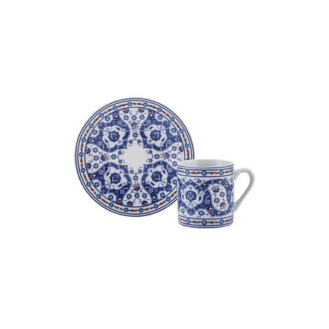 Karaca Gülhane Kaffeetasse Set für 2 Personen 80 ml