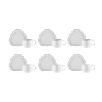 Karaca Streamline Tribe Teetasse Set für 6 Personen 200 ml