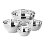 Karaca Stainless Steel Mixing Bowls Set Of 4