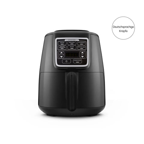 Karaca Air Cook mit Bratfunktion XL Air Fryer Black Shine