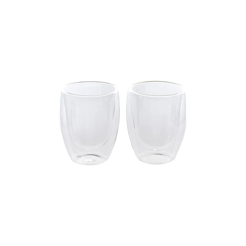 Karaca Double Wall Borosilikat Glas Tassenet für 2 Personen 150 ml