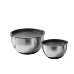 Karaca Stainless Steel Mixing Bowls with Lids Set of 4