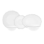 Karaca Lina 20 Piece Glass Dinnerware Set for 6 Person