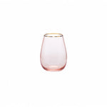 Karaca Gemma Water Glass Salmon 550 ml