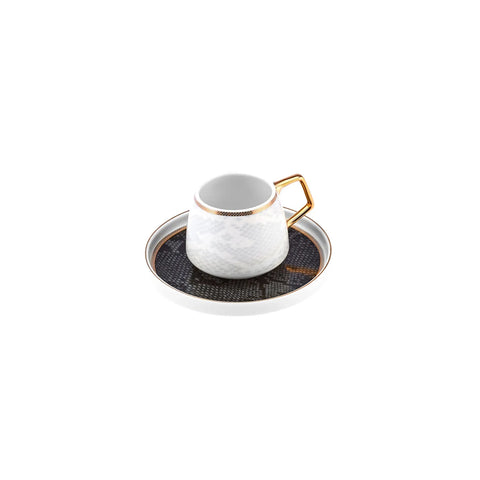 Karaca Boa Kaffeetassen-Set für 2 Personen  90 ml