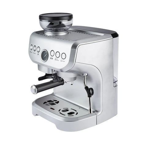  Karaca Coffee Art Barista Kaffeemaschine mit Mühle, Milchaufschäumer, 15 Bar Druck Espresso, Latte, Cappuccino, Americano Maschine 2L