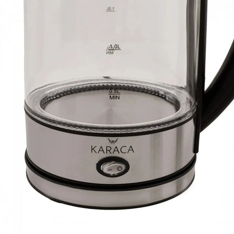 Karaca Inox Glas Kräuterteekocher und Wasserkocher 1.7L 