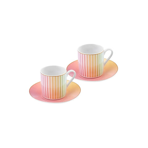 Karaca Akide Kaffeetassen-Set für 2 Personen 80 ml